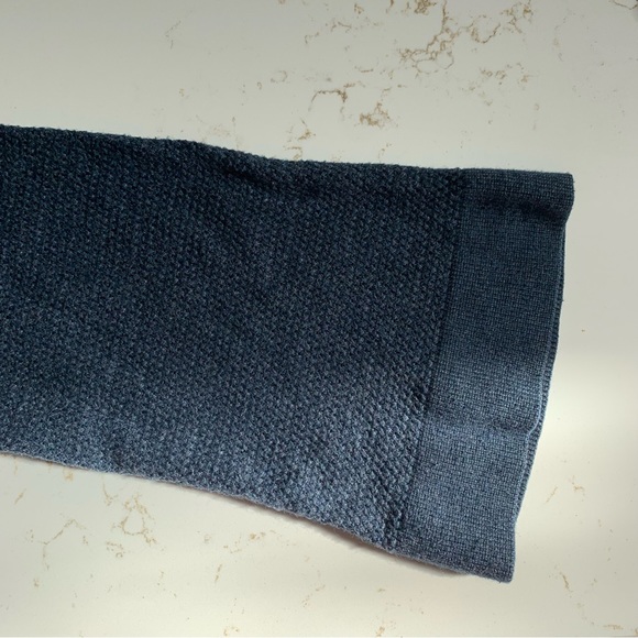 Wilfred Navy Mesh Knitted Cardigan Size XS - Picture 3 of 5